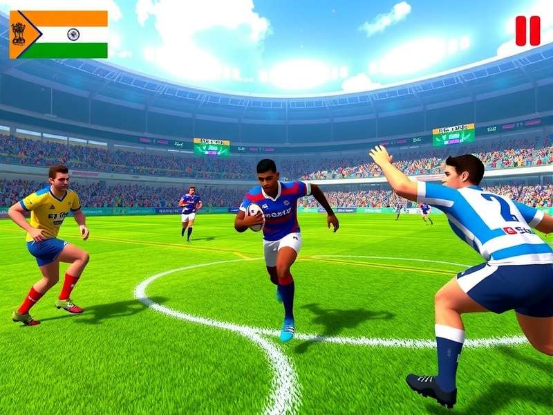 Rugby King Of India gameplay screenshot